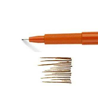 Капиллярная ручка Faber-Castell PITT ARTIST PEN на чернильной основе S (0,3мм)- сангина
