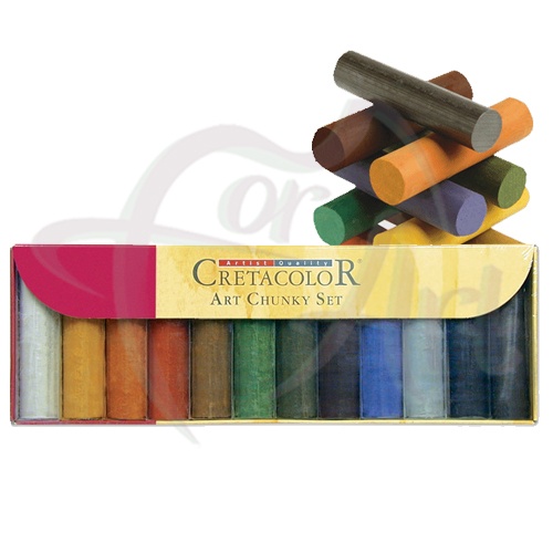 Cretacolor Art Chunky Charcoal (Set of 12)