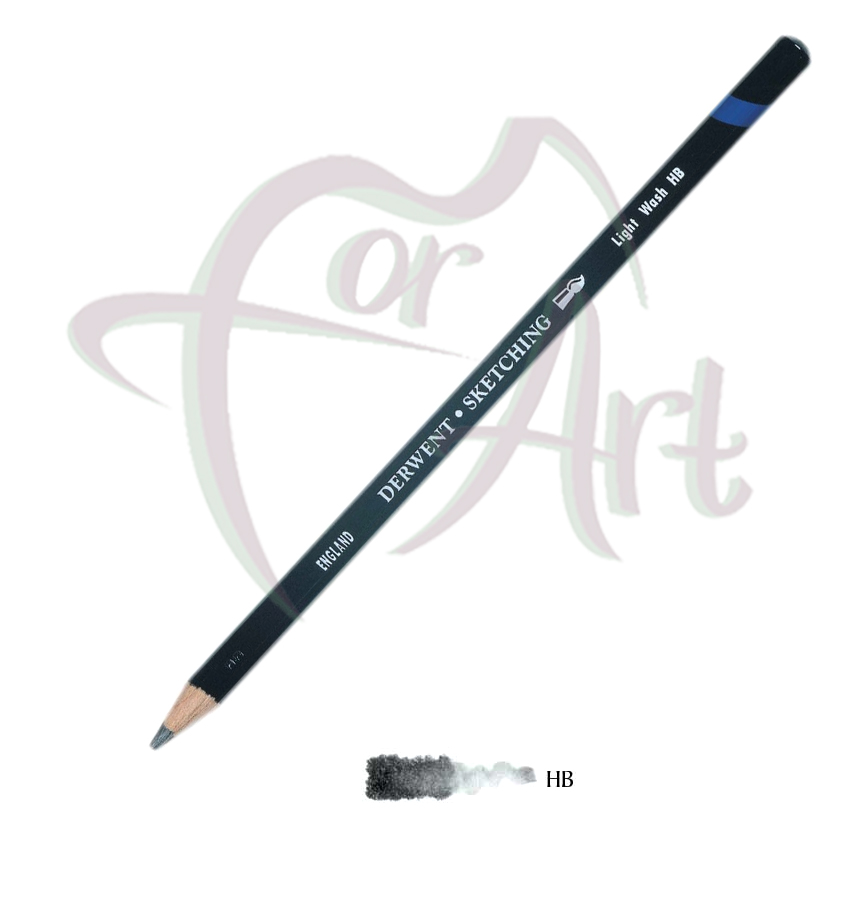 Водорастворимый графитовый карандаш Derwent Watersoluble Sketching HB/светлый