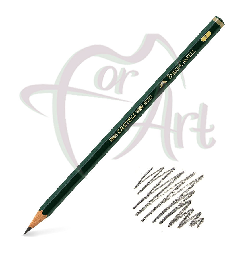 Карандаш чернографитный профессиональный Faber-castell Castell-9000 F