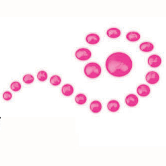 Краска для создания жемчужин Perlen Pen №324 розовый/т.29мл