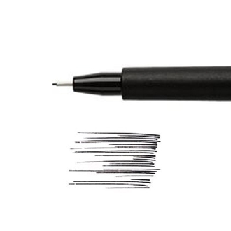 Капиллярная ручка Faber-Castell PITT ARTIST PEN на чернильной основе XS (0,1мм)- чёрная