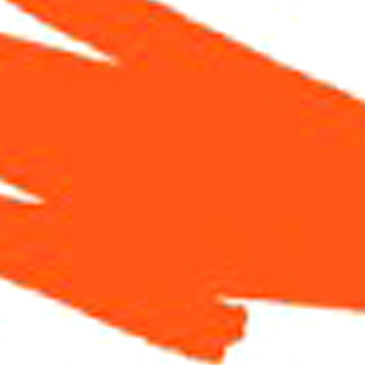 Кисть с краской Pentel Colour Brush для скетчинга, каллиграфии и манги/оранжевая