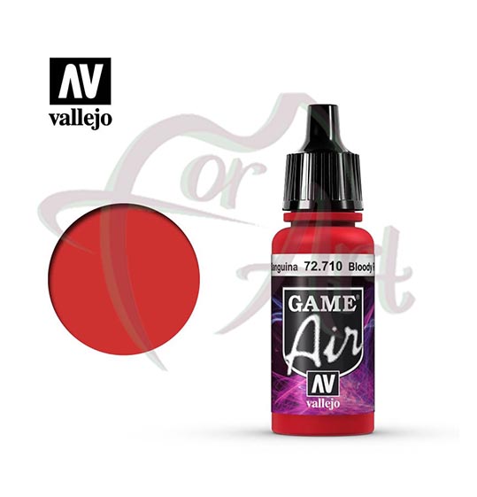 Краска для моделизма Game Air Vallejo на акриловой основе- красная кровь/б.17мл