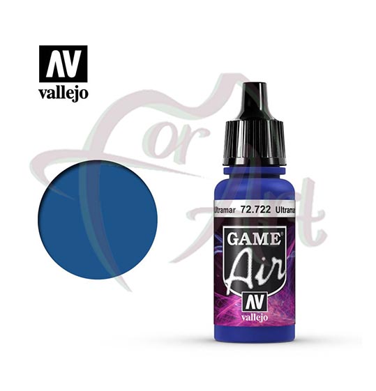 Краска для моделизма Game Air Vallejo на акриловой основе- ультрамарин синий/б.17мл