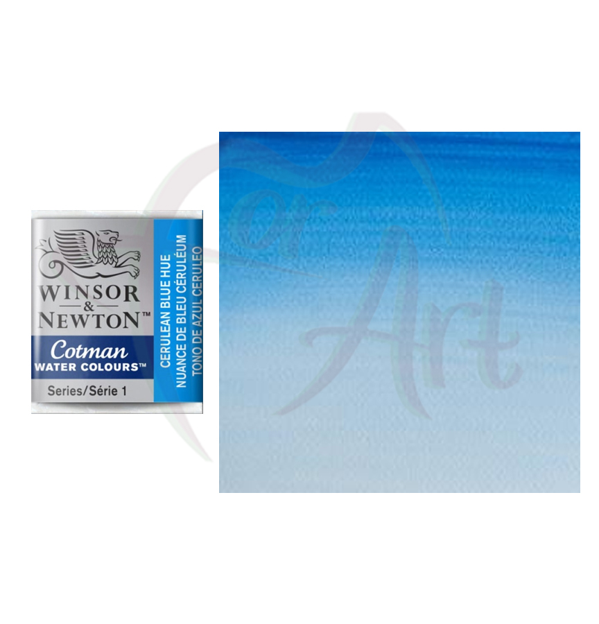 Акварель Cotman Winsor Newton - кадмий лазурный