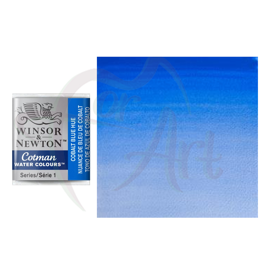 Акварель Cotman Winsor Newton - голубой кобальт