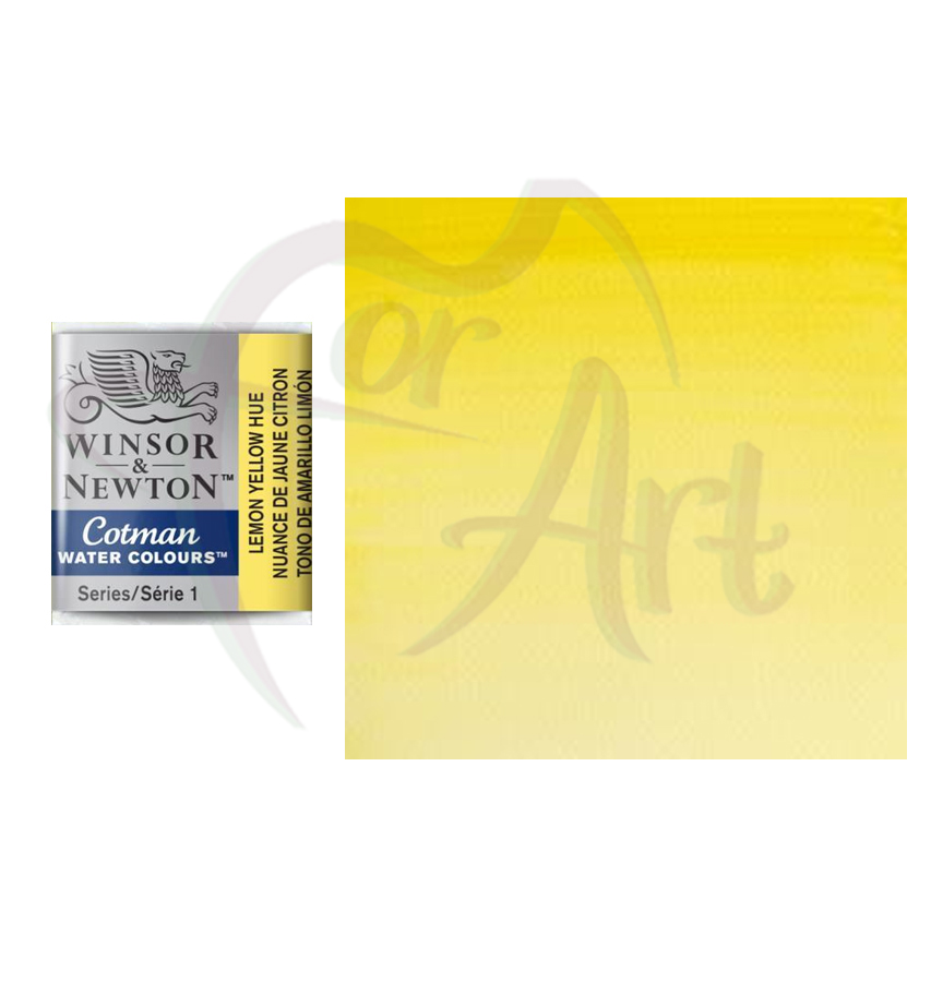 Акварель Cotman Winsor Newton - желтый лимон