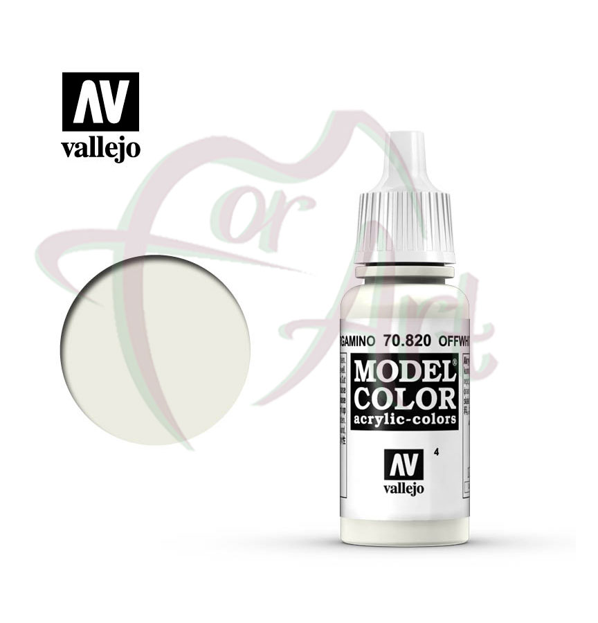 Краска для моделизма Vallejo Model Color на акриловой основе- белила/б.17 мл