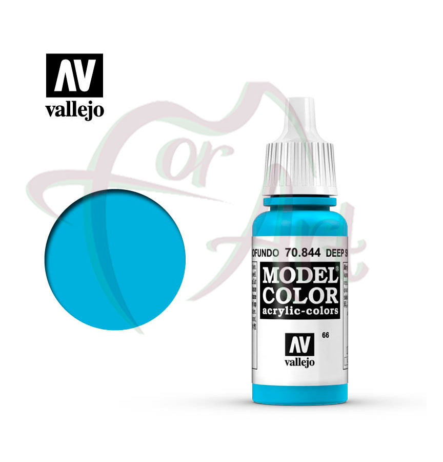 Краска для моделизма Vallejo Model Color на акриловой основе- небесно-голубой темный/б.17 мл
