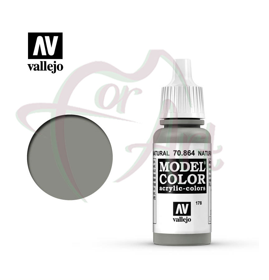 Краска для моделизма Vallejo Model Color на акриловой основе- стальной/б.17 мл