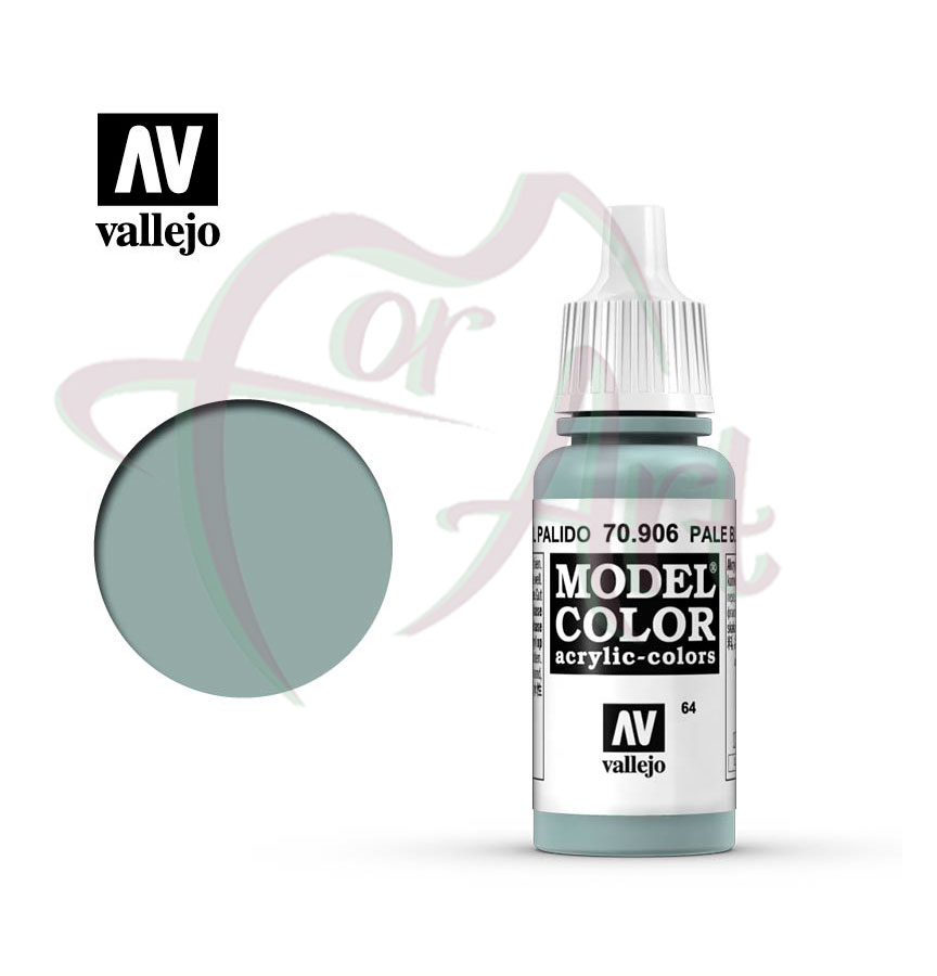 Краска для моделизма Vallejo Model Color на акриловой основе- синий палевый/б.17 мл