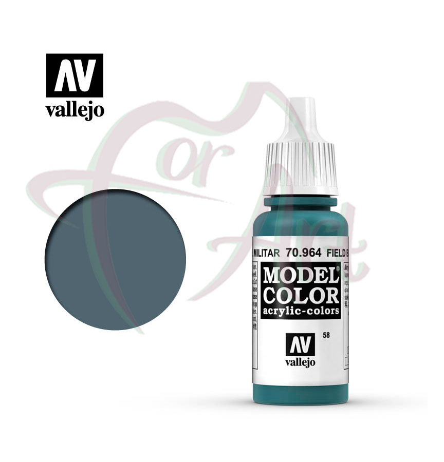 Краска для моделизма Vallejo Model Color на акриловой основе- зелено-голубой/б.17 мл