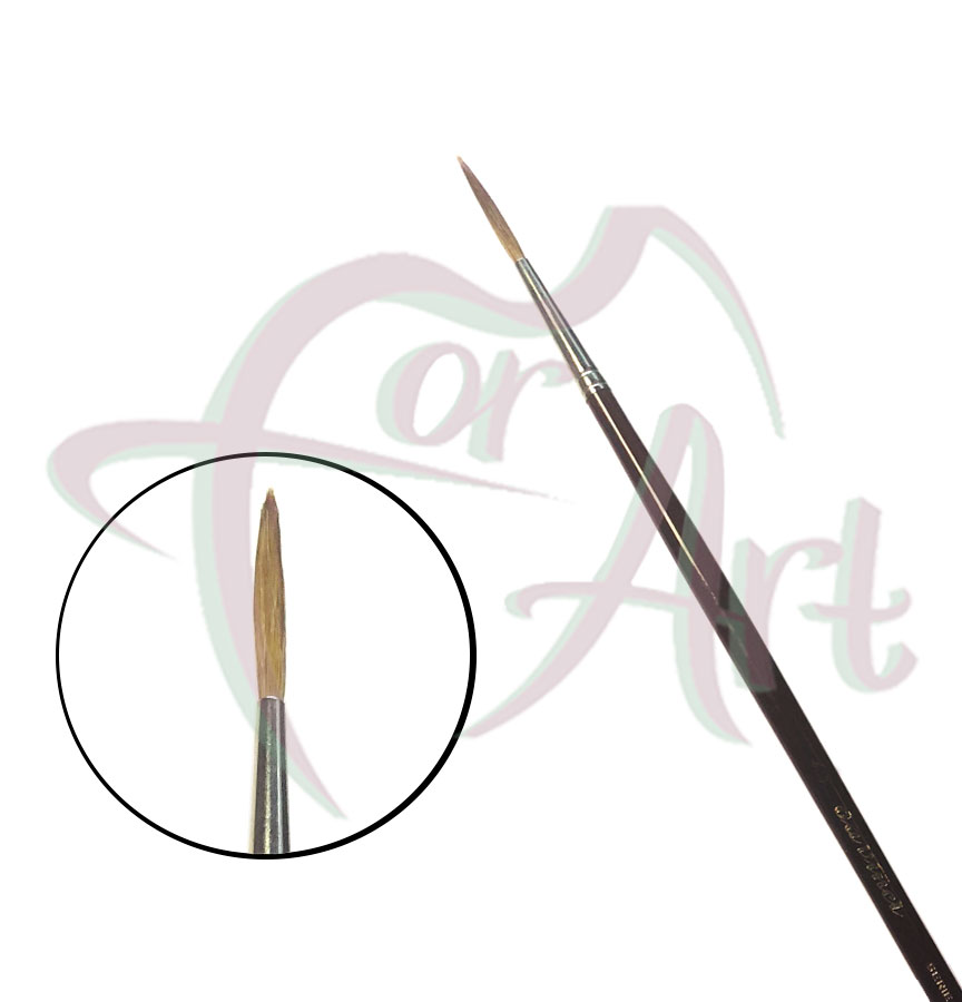 Кисть ушной волос круглая Da Vinci 1250 удлиненная рабочая часть/острый край - №4
