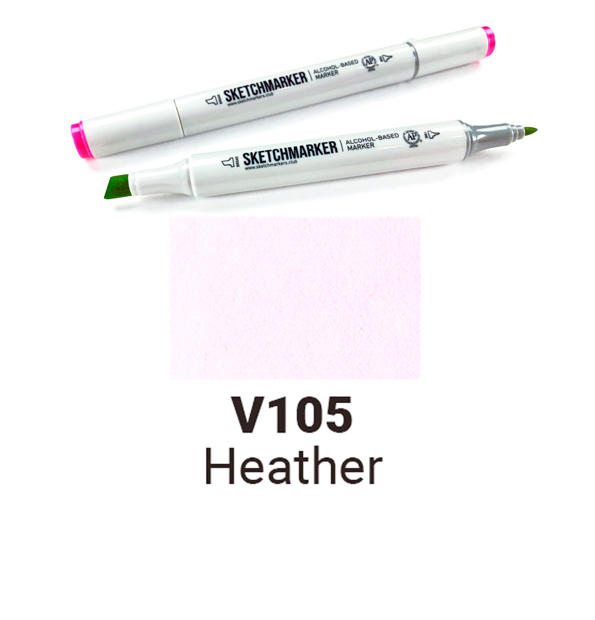 Маркер двухсторонний Sketchmarker на спиртовой основе-V105 Вереск