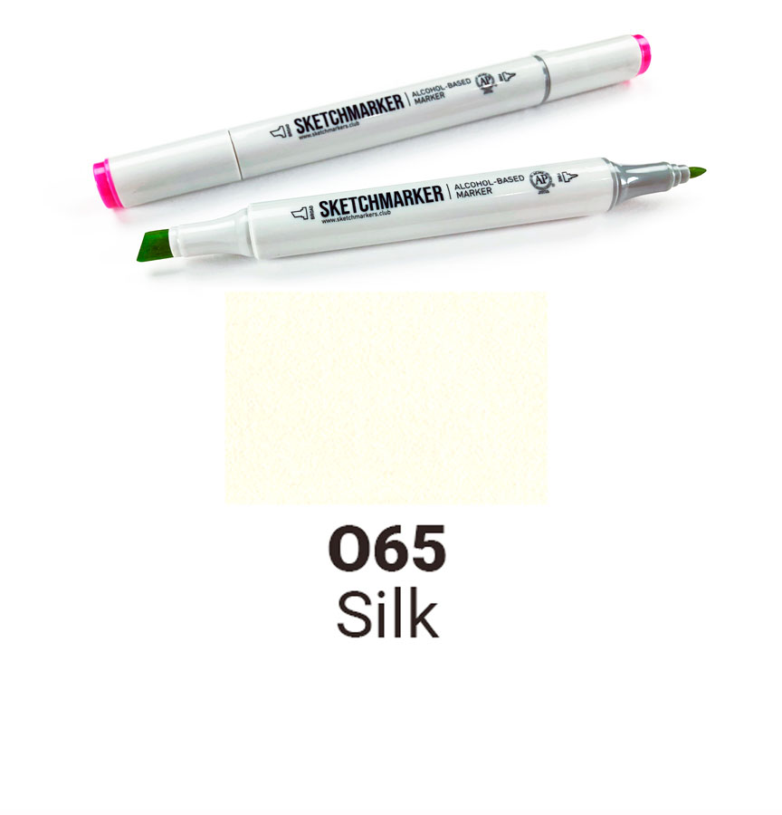 Маркер двухсторонний Sketchmarker на спиртовой основе-О65 Шёлк