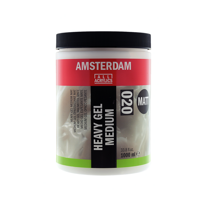 Медиум гель для акрила Amsterdam Heavy Gel Medium Matt (020)- прочный матовый/б.1л