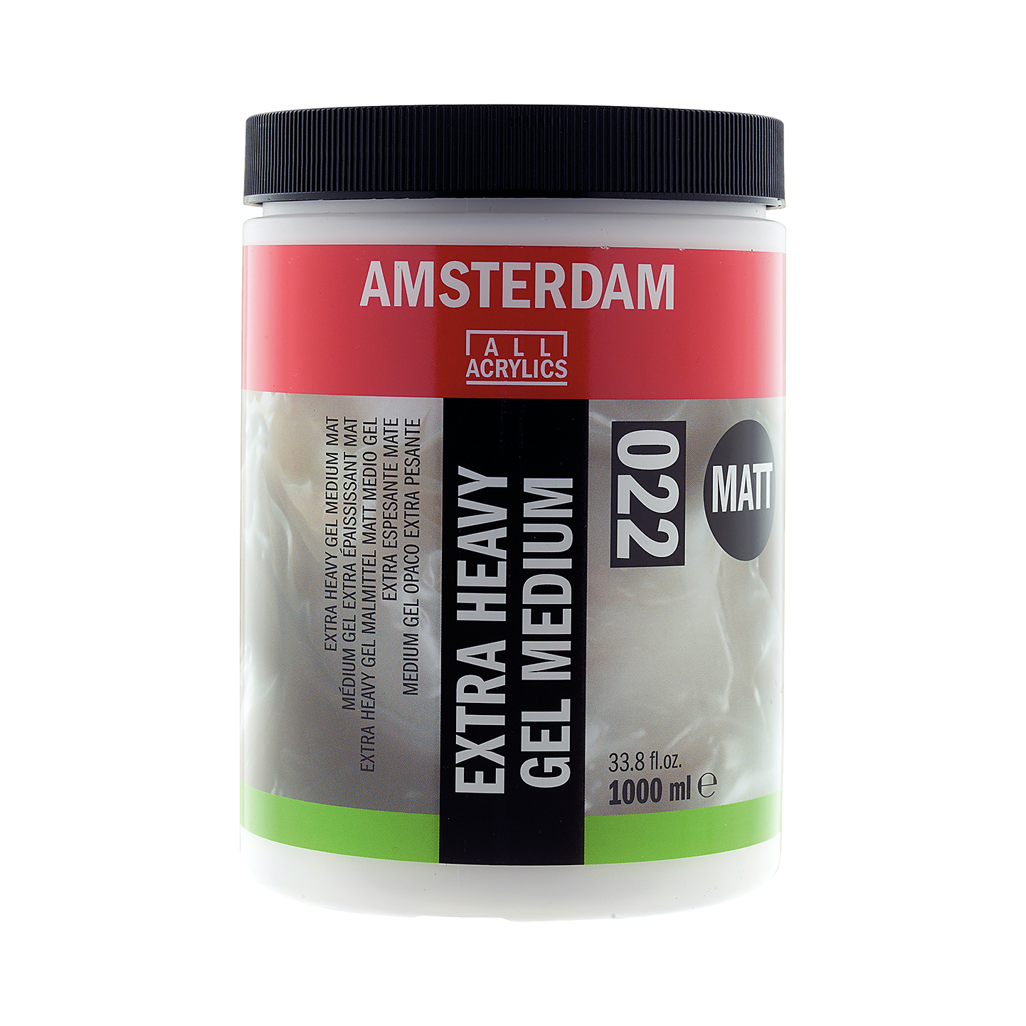 Медиум гель для акрила Amsterdam Extra Heavy Gel Medium Matt (022)- экстра прочный матовый/б.1л