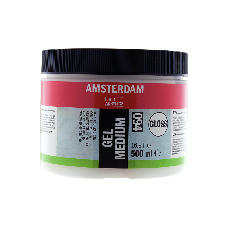 Медиум гель для акрила Amsterdam Gel Medium Gloss (094)- глянцевый/б.500мл