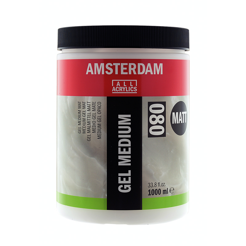 Медиум гель для акрила Amsterdam Gel Medium Matt (080)- матовый/б.1л