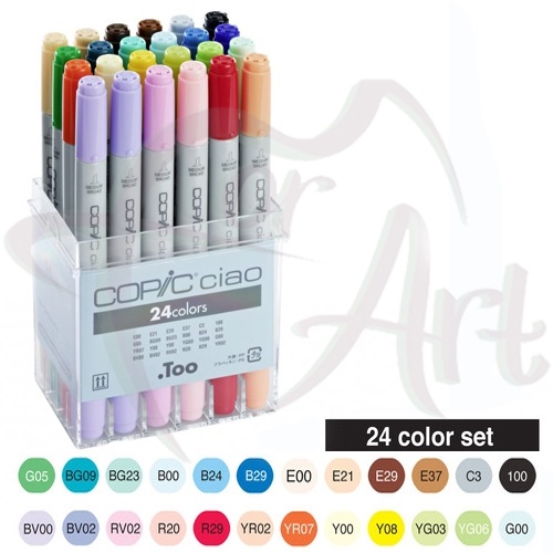 Набор маркеров Copic Ciao Set 24er /24шт