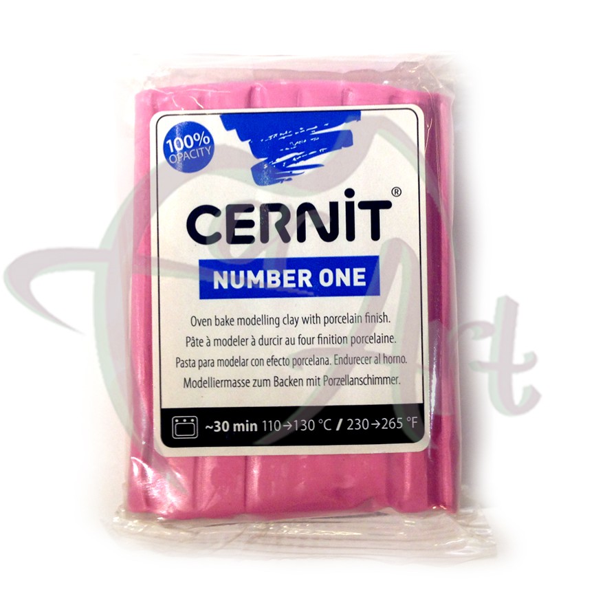 Полимерная глина Cernit Number One/№922- фуксия (56гр)