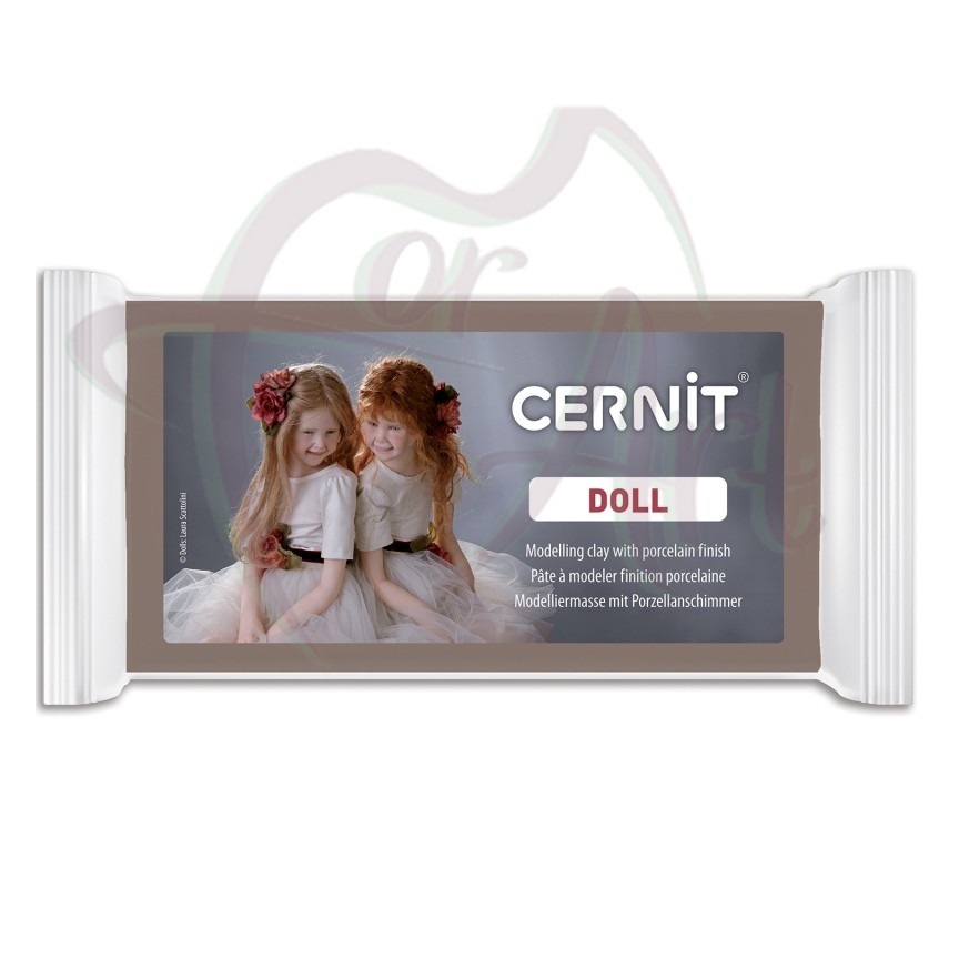 Полимерная глина для изготовления кукол Cernit Doll/№056- нуга (500гр)