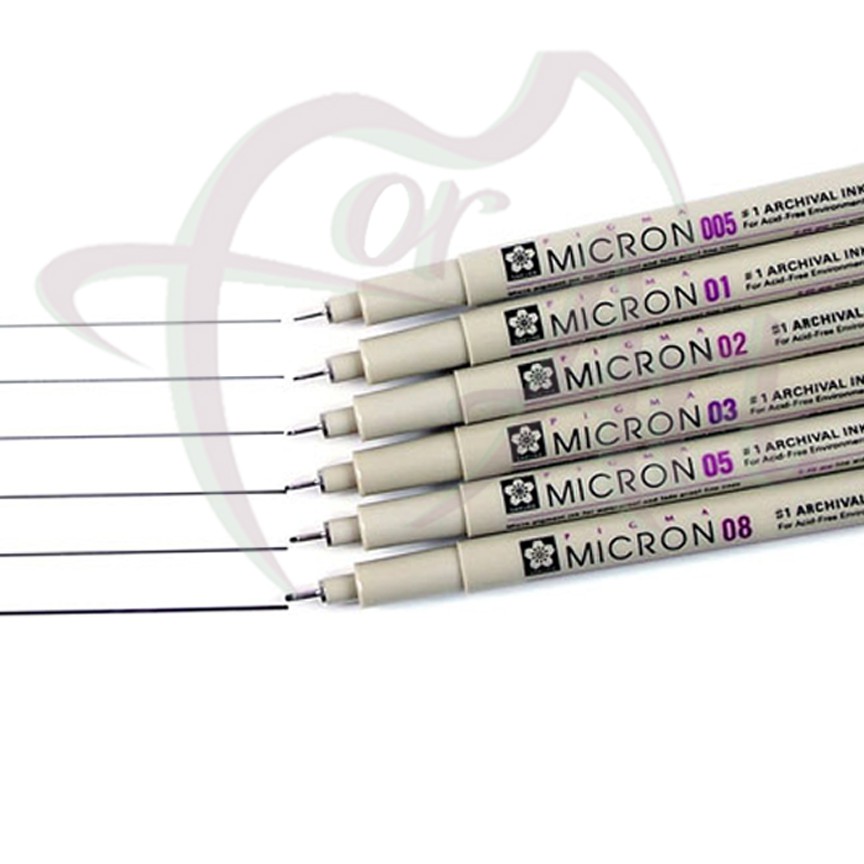 Мультилайнеры Pigma Micron одноразовые