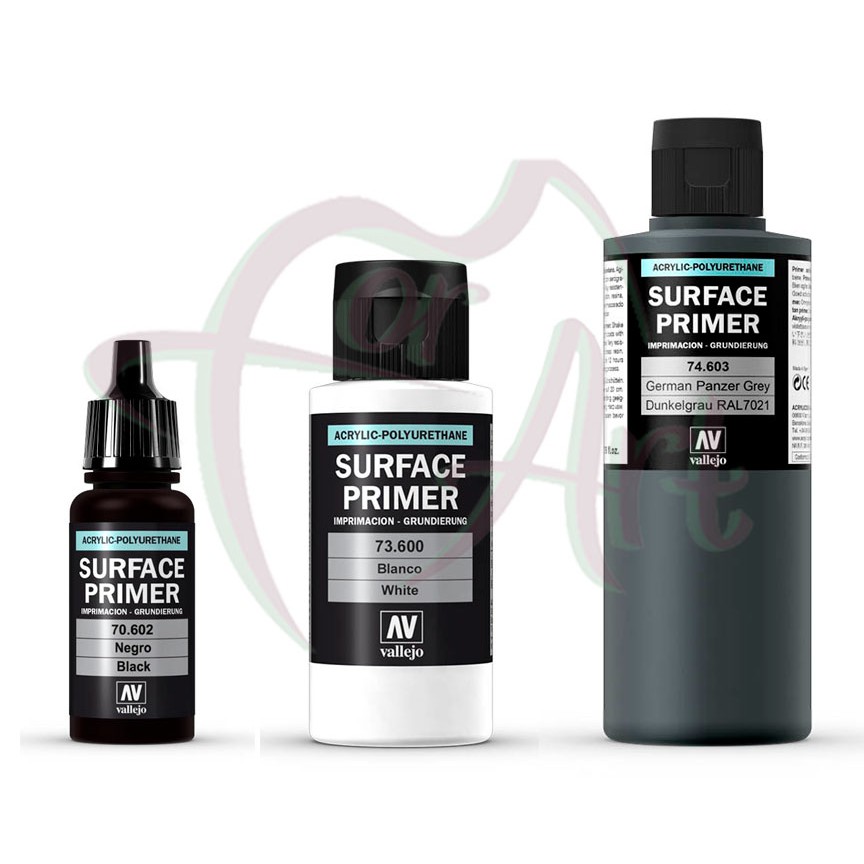 Vallejo Surface Primer 200ml Grey