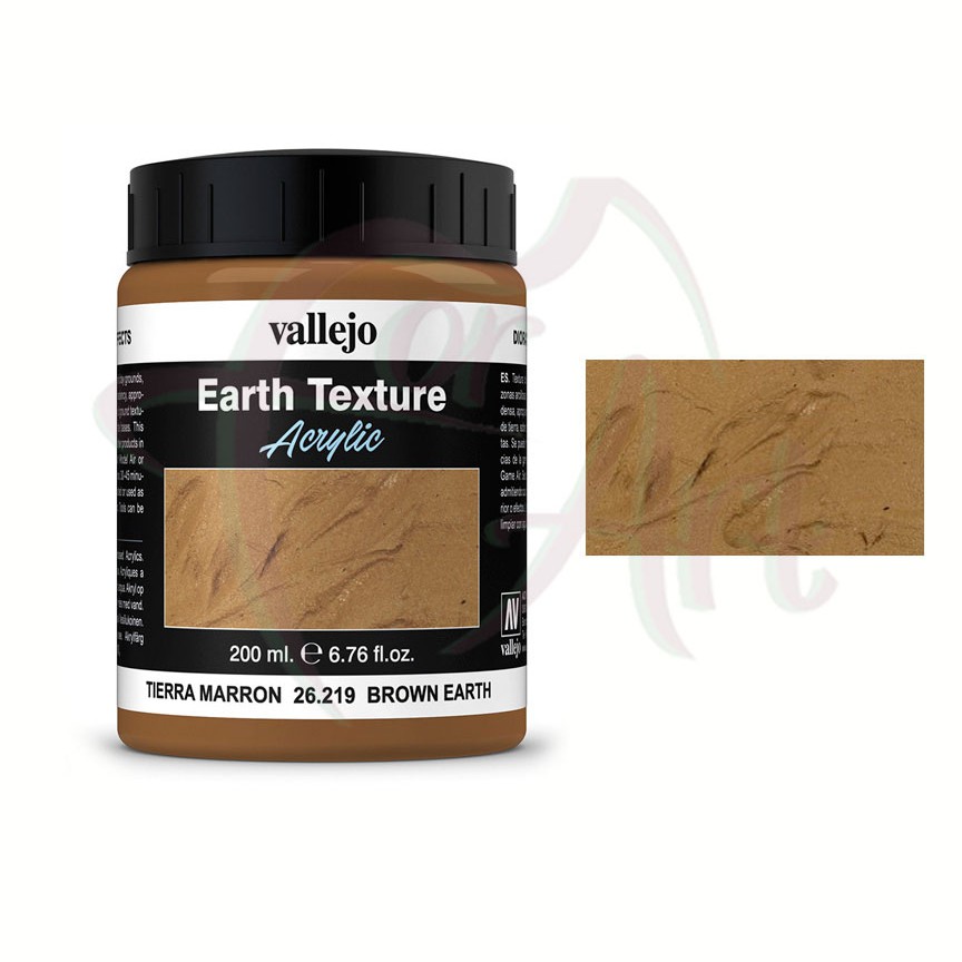 Акриловая паста Vallejo - эффект глины, грунта/б.200 мл