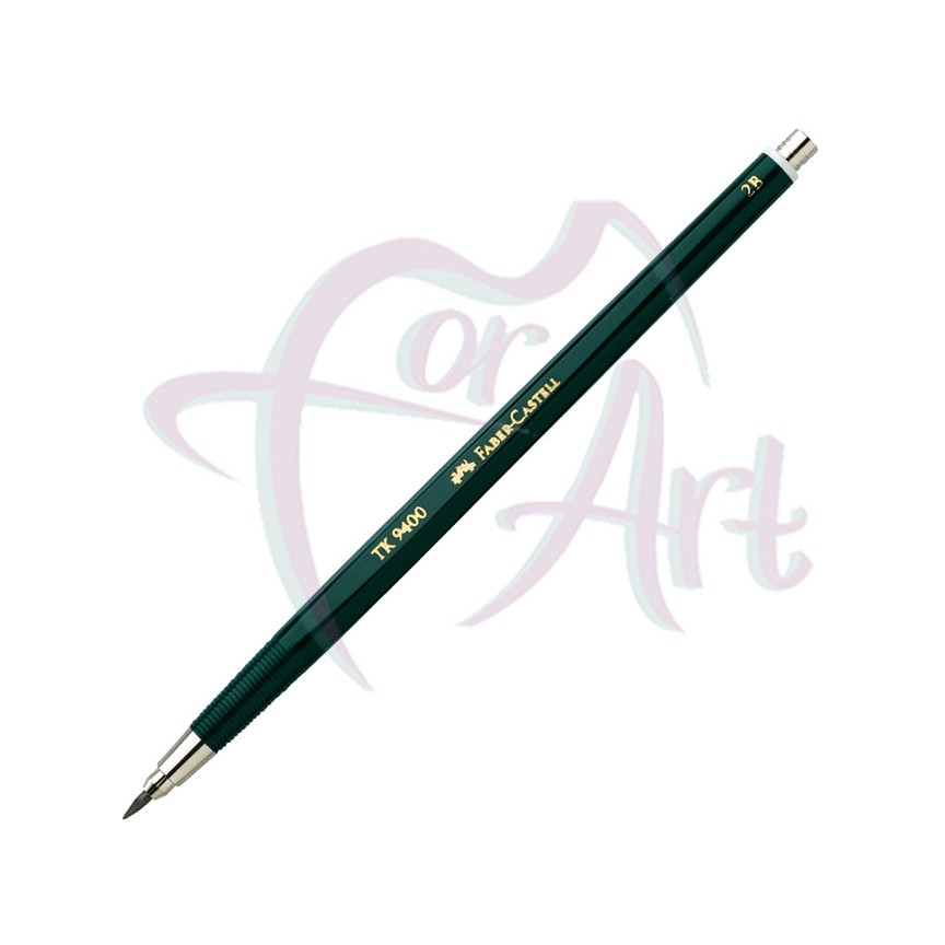 Цанговый карандаш Faber Castell ТК 9400 2 мм твердость 2В