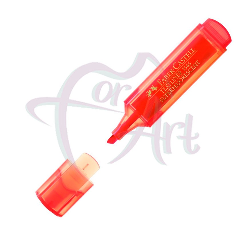Текстовыделитель Faber-Castell 46 Superfluorescent флуоресцентный оранжевый, 1-5мм