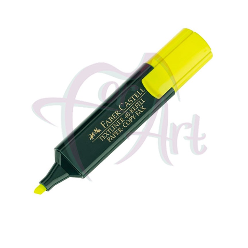 Текстовыделитель Faber Castell  Textliner 48 Superfluorescent желтый, 1-5мм