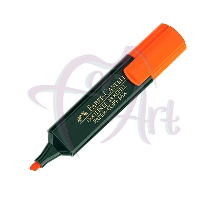 Текстовыделитель Faber Castell  Textliner 48 Superfluorescent оранжевый, 1-5мм
