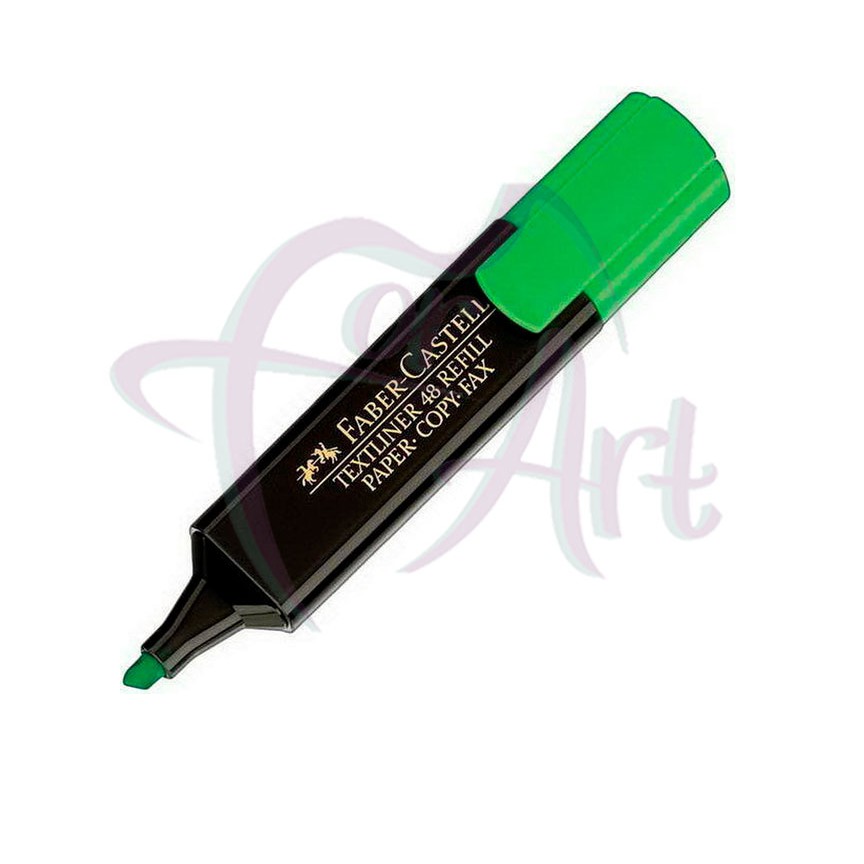 Текстовыделитель Faber Castell  Textliner 48 Superfluorescent зеленый, 1-5мм