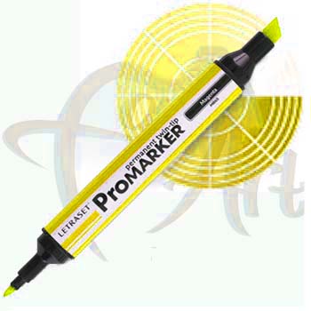 Маркеры двусторонние Letraset Promarker Yellow